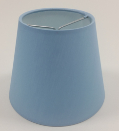 lampenkap klemkapje pastel blauw