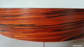 plafondlamp Lukomo Palissander Hout 43 cm