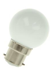 Gloeilamp kogel 40 watt mat B22 bajonet