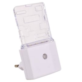 nachtlamp met LED aan/uit lichtsensor