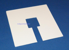 afdekplaatje tussen lamp en plafond