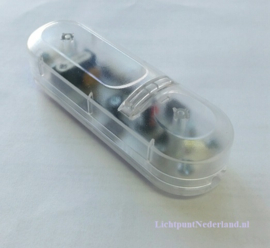 LED snoerdimmer transparant 4-150 watt 230 volt