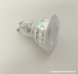 Gu10 LED lamp 4=50 watt dimbaar