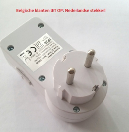 stekker met sensor / bewegingsmelder