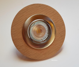 inbouwspot hout rond - Eiken LED
