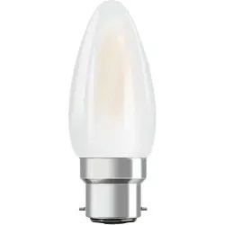 Gloeilamp kaars 40 watt mat B22 bajonet
