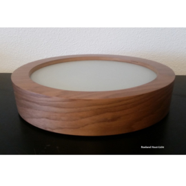 Plafondlamp Lukomo Walnoot hout (donker)