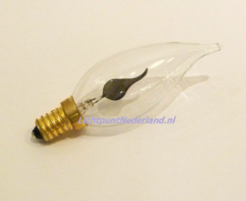 kaars flikkerlampje vlam E14