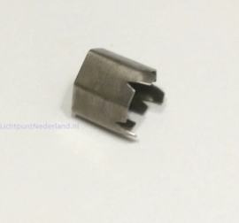 klem voor g4 halogeen fitting / glas (10 stuks)