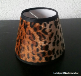 lampenkap klemkapje Luipaard
