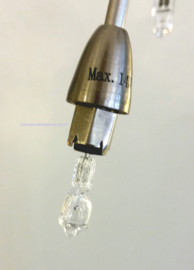 klem voor g4 halogeen fitting / glas (10 stuks)