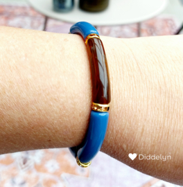 Tube armband ♡ Blauw