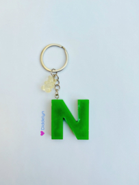 Letter N -  Groen