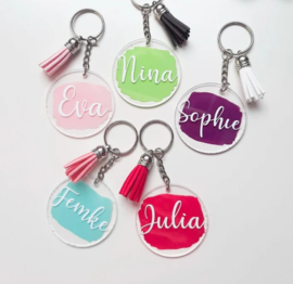 Sleutelhanger met naam