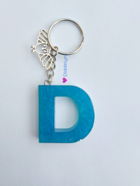 Letter D - Blauw