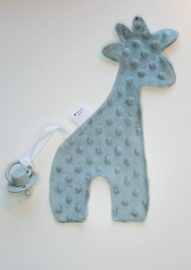 Speendoek Giraffe - Rainbow Baby Green