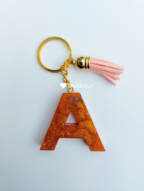 Letter A - Brons & Goud