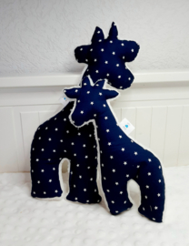 Knuffel big giraffe - Blue Stars