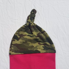 Mutsje Camouflage fuchsia