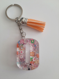 Cijfer sleutelhanger 