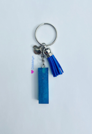 Letter I - Blauw ♡ blauw kwastje