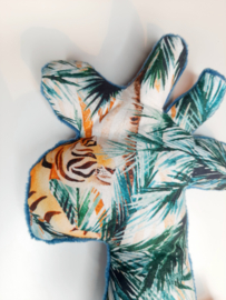 Knuffel giraffe - Tiger petrol