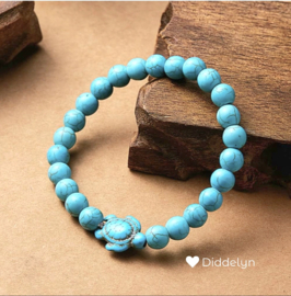 Schildpad Howlit - Turquoise
