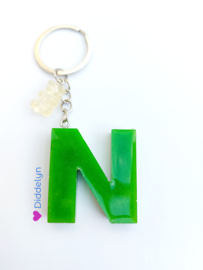 Letter N -  Groen