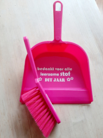 Leerzame Stof - Stoffer & Blik roze
