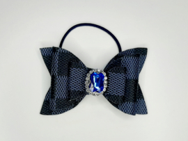 Haarelastiek donker blauw