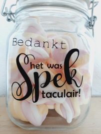 Spek taculair pot