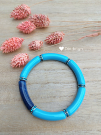 Tube armband ♡ Blauw