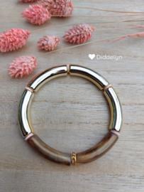 Tube armband ♡ Gold