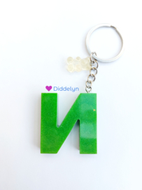 Letter N -  Groen