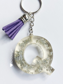 Letter Q - Zilver Clear