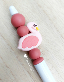 Pen wit - Flamingo
