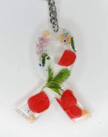 Pink Ribbon - Roze bloemen