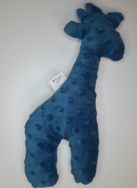 Knuffel giraffe - dots & petrol