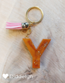 Letter Y - Brons & Goud