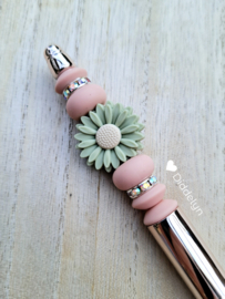 Pen glans goud - Daisy Green & Blush roze