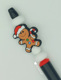 Pen zwart - Gingerbread man