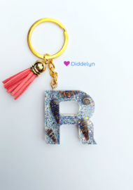 Letter R - Schelpen ♡ gouden hanger