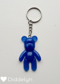 Sleutelhanger Teddy bear - Blauw
