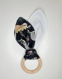 Bijtring knuffeldoek Luiaard
