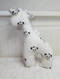Knuffel giraffe - Pandabeertjes