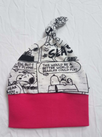 Mutsje Snoopy fuchsia