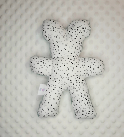 Knuffel beer - Dots & mint groen