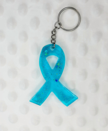 Pink Ribbon - Licht blauw