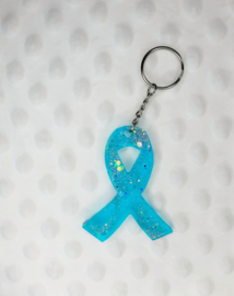 Pink Ribbon - Licht blauw