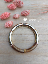 Tube armband ♡ Gold